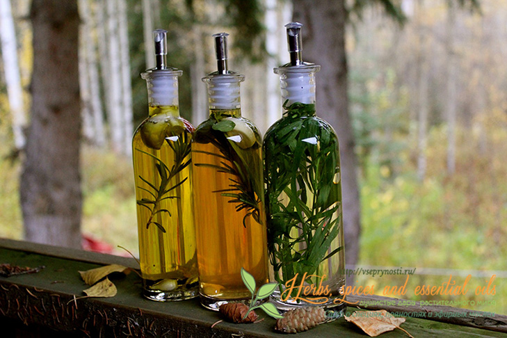 Оливковое масло с травами